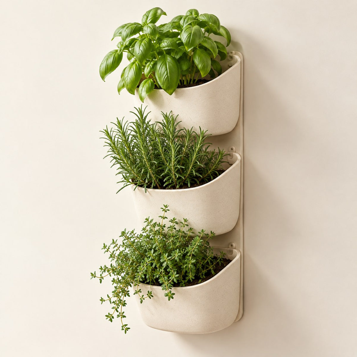 Modular Vertical Wall Planter — Product view
